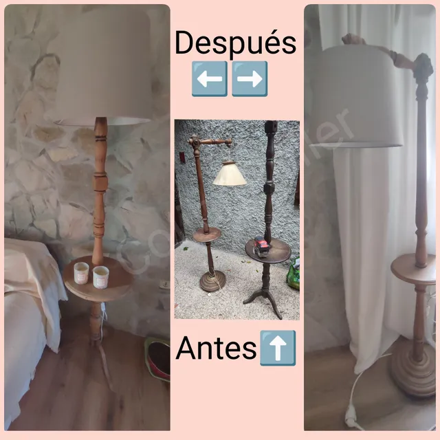 Restauración de dos lámparas antiguas.