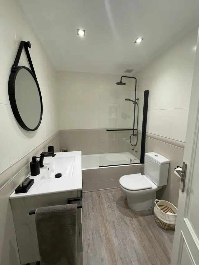 Reforma completa de baño low cost