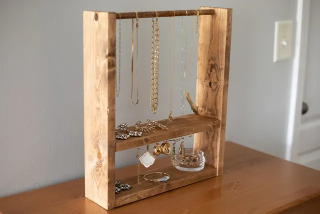 DIY de un joyero de madera
