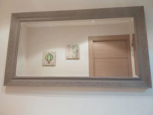 Un espejo nuevo usando chalk paint