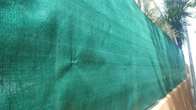 Poner malla de ocultación de una forma fácil y rápida