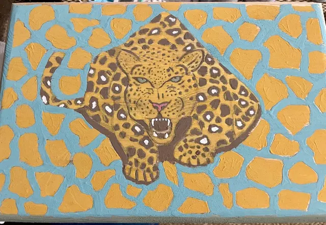 Cajas decorativas con pintura a la tiza