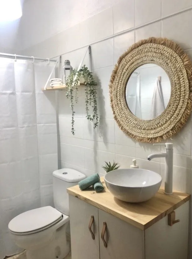 Baño renovado sin obra por 200€!!