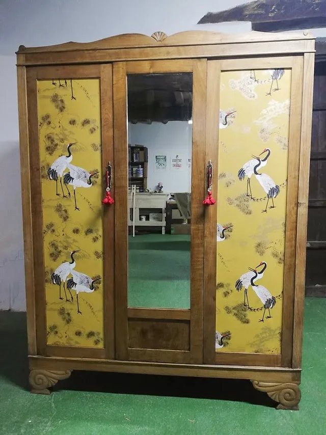 Restauración Armario Castaño Antiguo