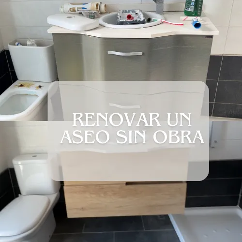 Renovación de un cuarto de baño sin obras