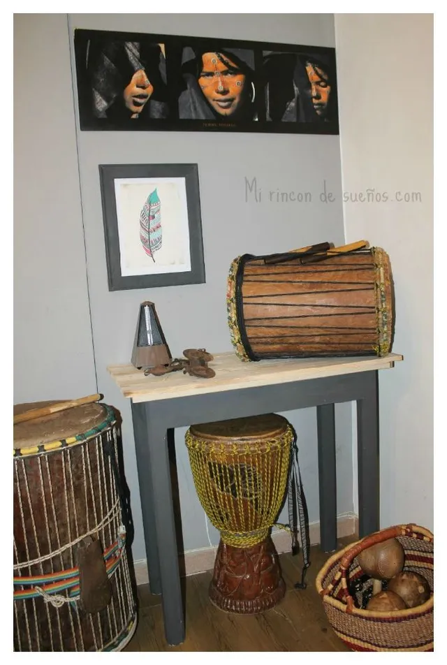 Recuperar mesa con tablas de palet