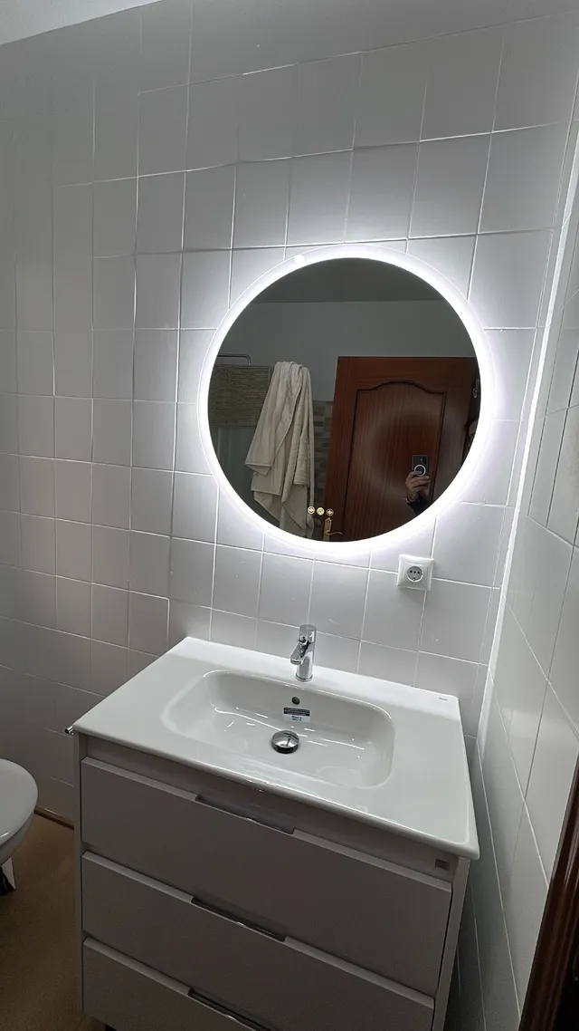 Cambio de lavabo antiguo por mueble