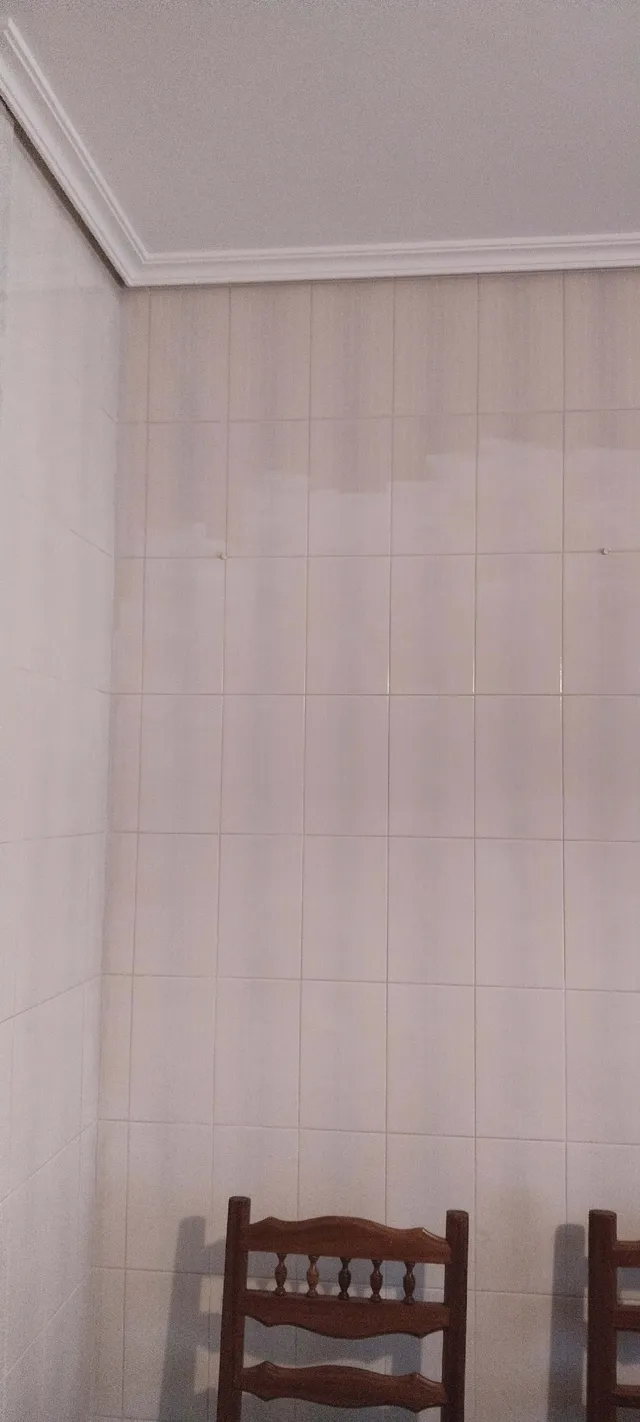 Azulejo renovado con pintura