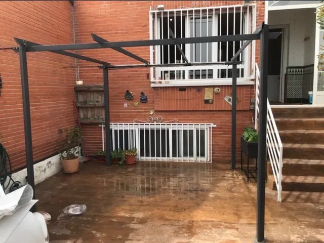 Reforma de la entrada y el patio de casa