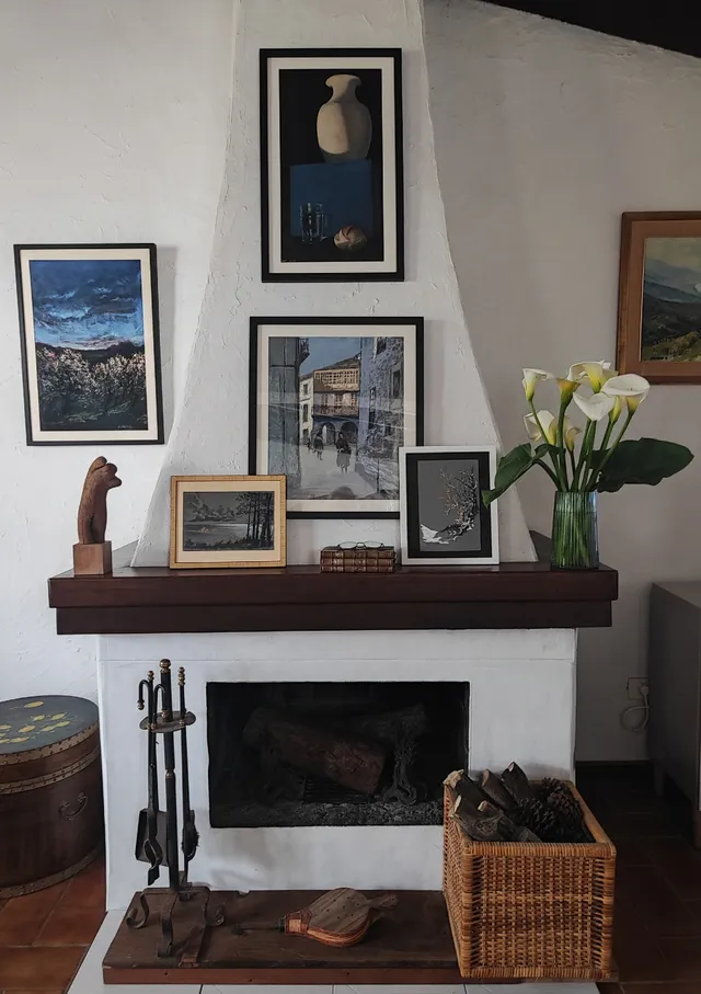 La chimenea más artística