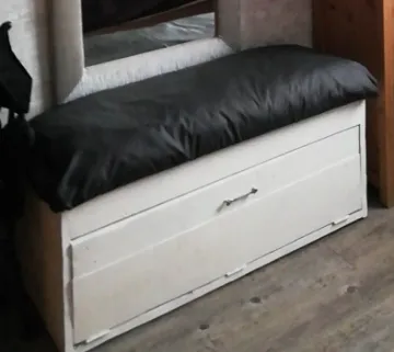 Creación de un zapatero/sillón con pallets