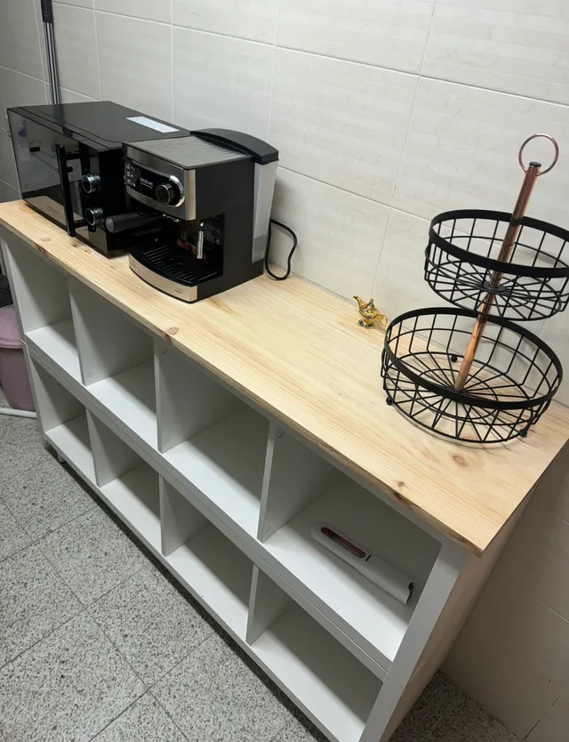 DIY Mueble para café y microondas