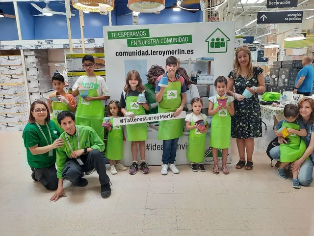 Leroy Merlin Tomares Taller regalo dia de la madre 6 mayo