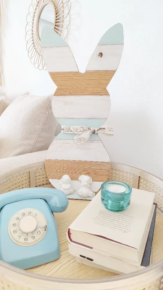 Crear un conejo de madera con piezas de friso reciclado