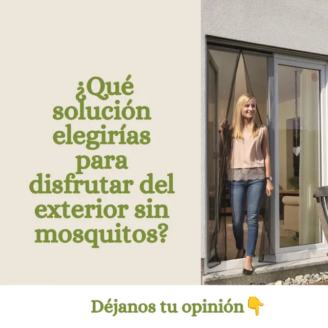 ¿Qué solución elegirías para olvidarte de los mosquitos este verano?