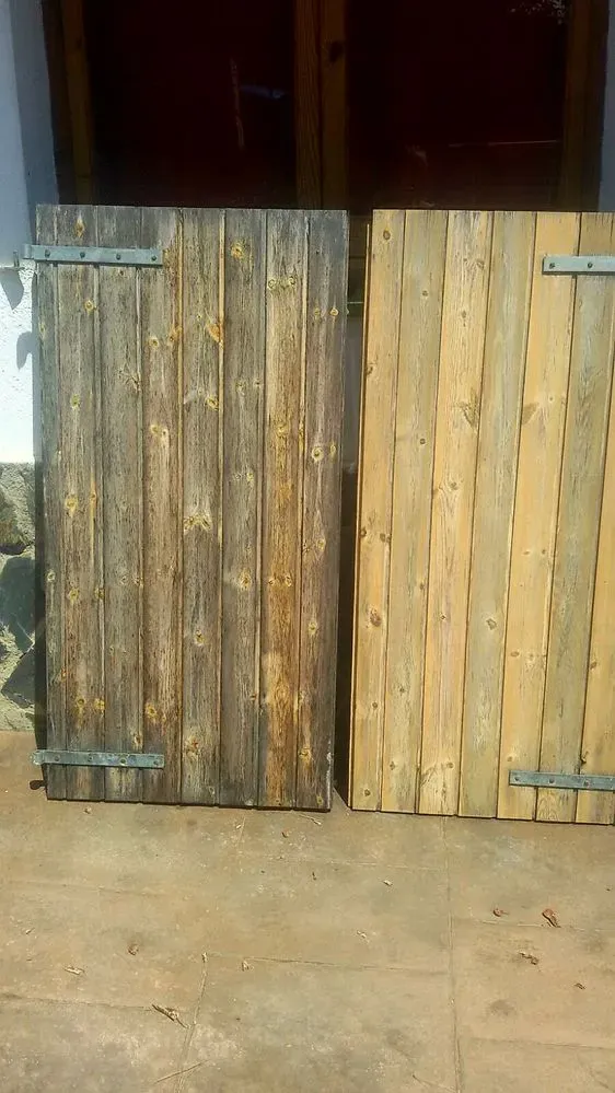 Descubre cómo pintar porticones de madera