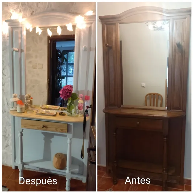 Actualización de un mueble para el recibidor