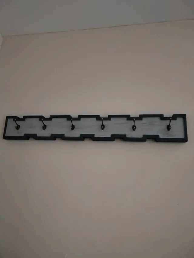 Como hacer tu propio perchero de pared