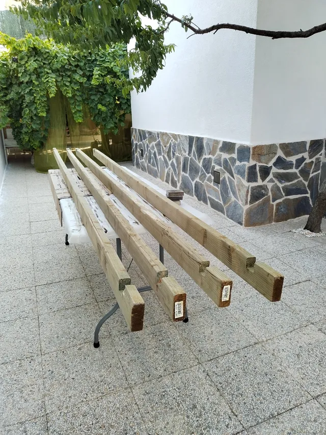 Entramado para planta trepadora