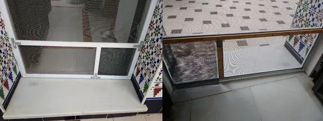 Instalación de Puerta Mosquitera con Acceso para Mascotas