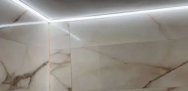 Instalación de tira led de esquina