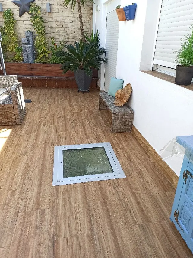 Renovación suelo exterior porcelánico estropeado (PROYECTO ABRIL)