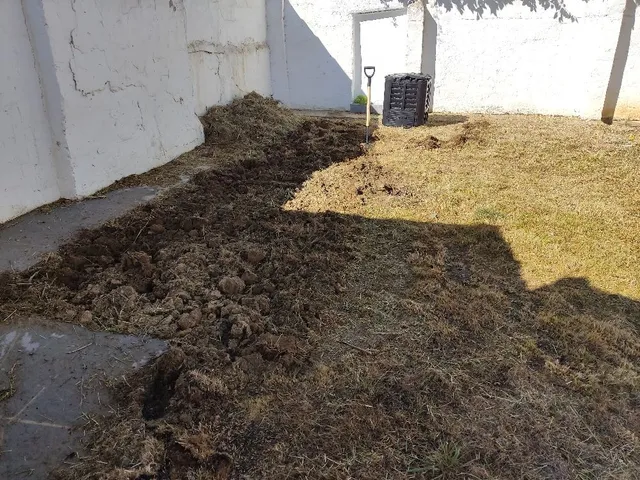Instalación de una huerta en el jardín