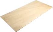 Tablero de contrachapado crudo 122x250x1 cm (anchoxaltoxgrosor)
