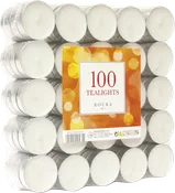 Pack 100 velas blancos 1.28 g