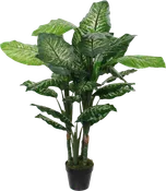Planta artificial dieffenbachia 120 cm de altura